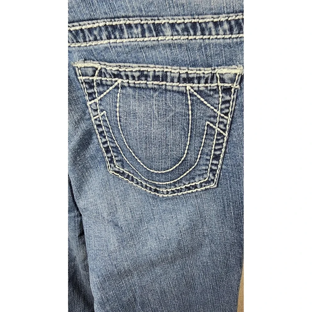 Vintage True Religion Jeans Mens Ricky Big QT Straight Leg Cut Made in‎ USA Y2K